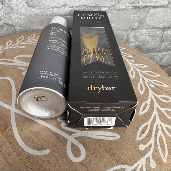 Living Proof Perfect Hair Day Dry shampoo & lemon drop hair brush both Full Size - Picture 3 of 6